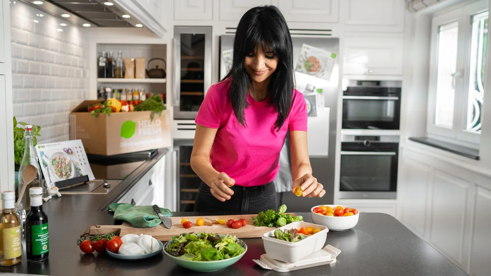 Hello Fresh avec Maria del Rio, photographie corporate par Gautier Collet