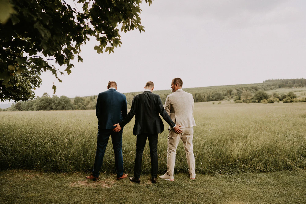 Margaux & François au Domaine de Bronromme, à Theux, photo de mariage par Gautier Collet