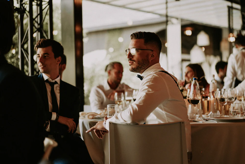 Margaux & François au Domaine de Bronromme, à Theux, moment de mariage par Gautier Collet