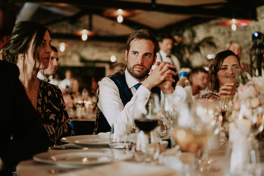 Margaux & François au Domaine de Bronromme, à Theux, moment de mariage par Gautier Collet