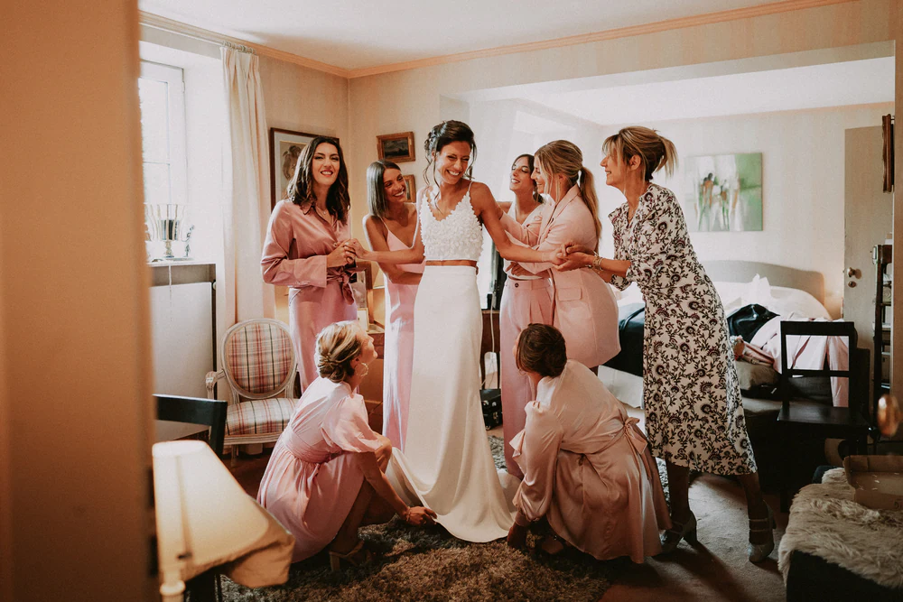 Margaux & François au Domaine de Bronromme, à Theux, reportage de mariage par Gautier Collet