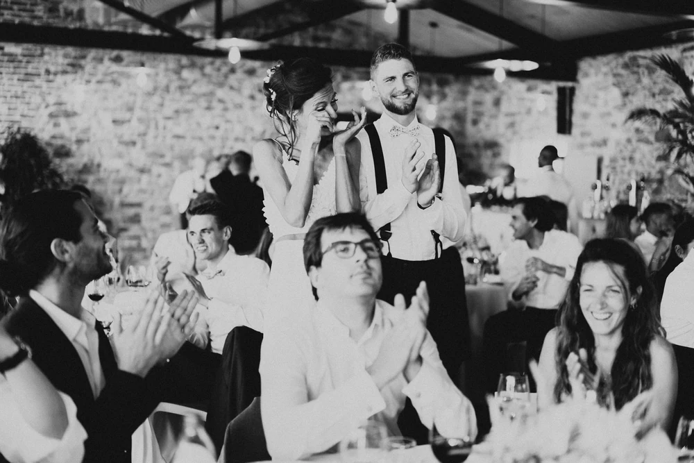 Margaux & François au Domaine de Bronromme, à Theux, moment de mariage par Gautier Collet