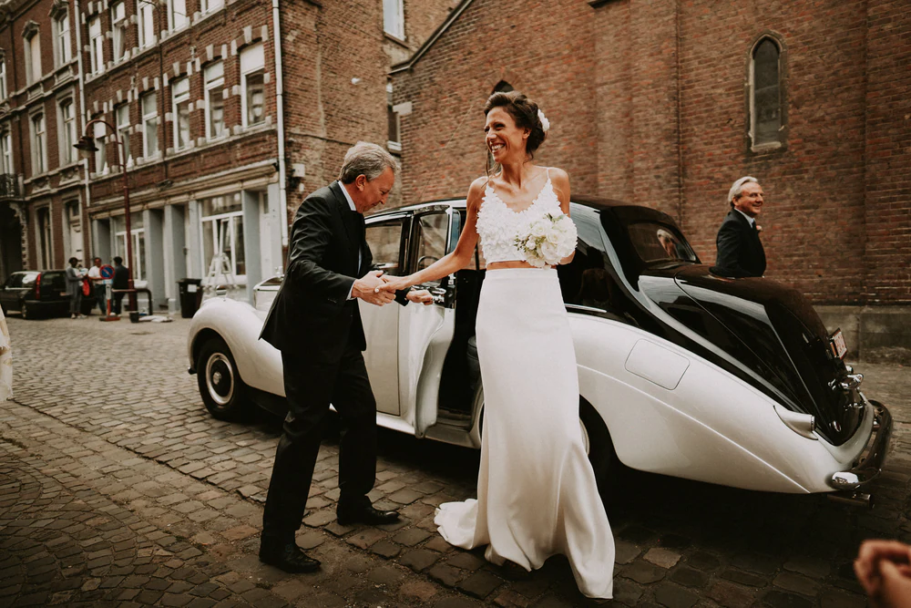 Margaux & François au Domaine de Bronromme, à Theux, reportage de mariage par Gautier Collet