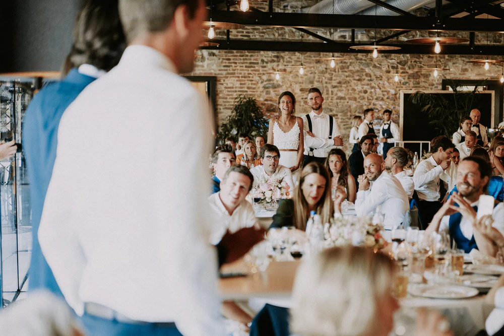 Margaux & François au Domaine de Bronromme, à Theux, moment de mariage par Gautier Collet
