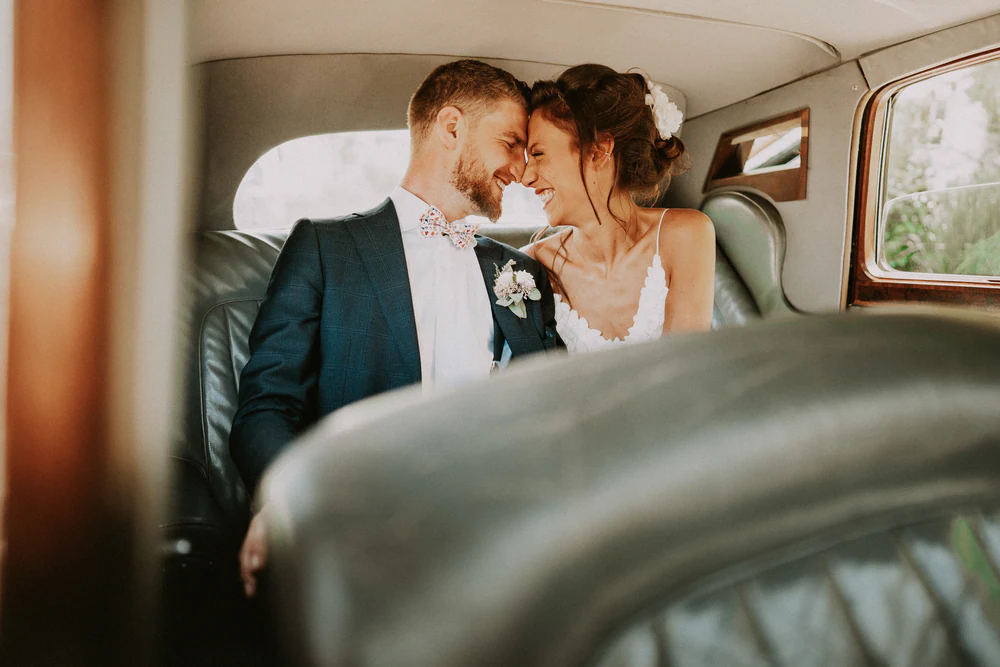 Margaux & François au Domaine de Bronromme, à Theux, photo de mariage par Gautier Collet