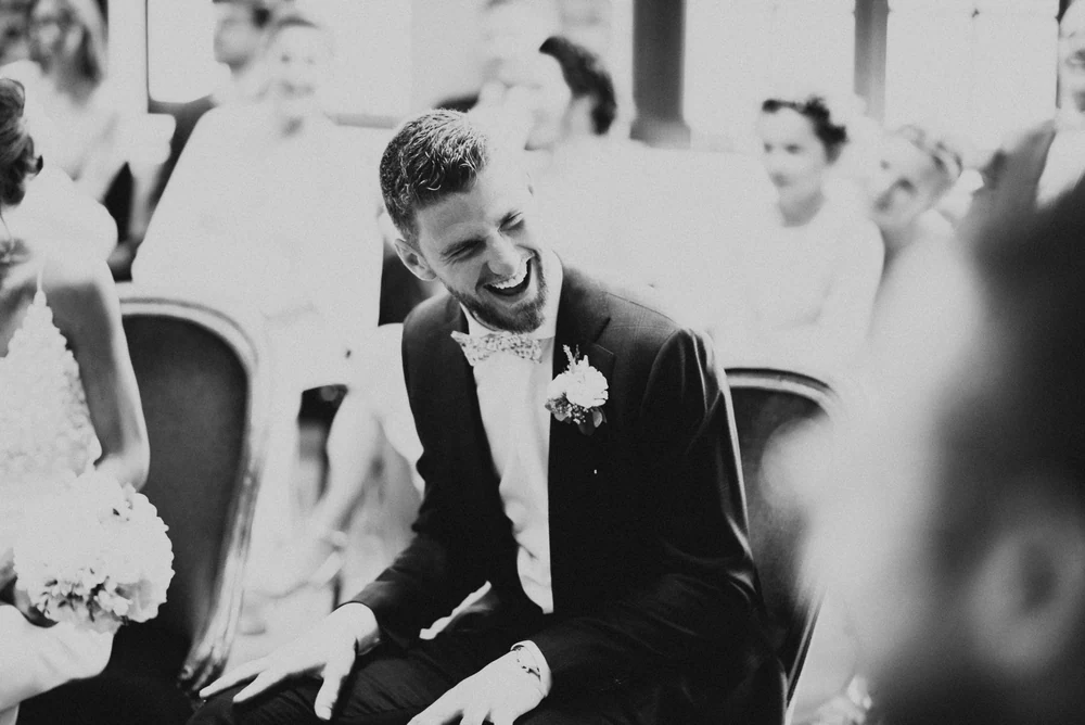 Margaux & François au Domaine de Bronromme, à Theux, photo de mariage par Gautier Collet