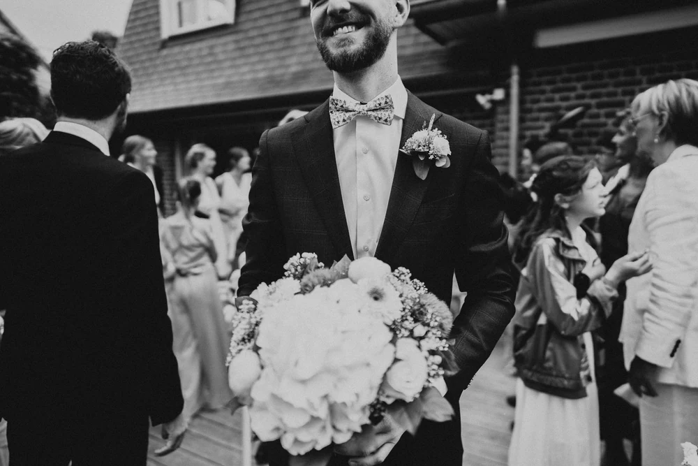 Margaux & François au Domaine de Bronromme, à Theux, moment de mariage par Gautier Collet