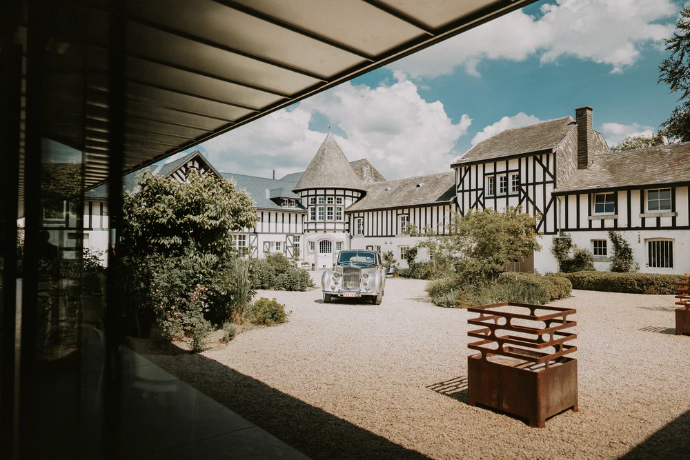 Margaux & François au Domaine de Bronromme, à Theux, reportage de mariage par Gautier Collet