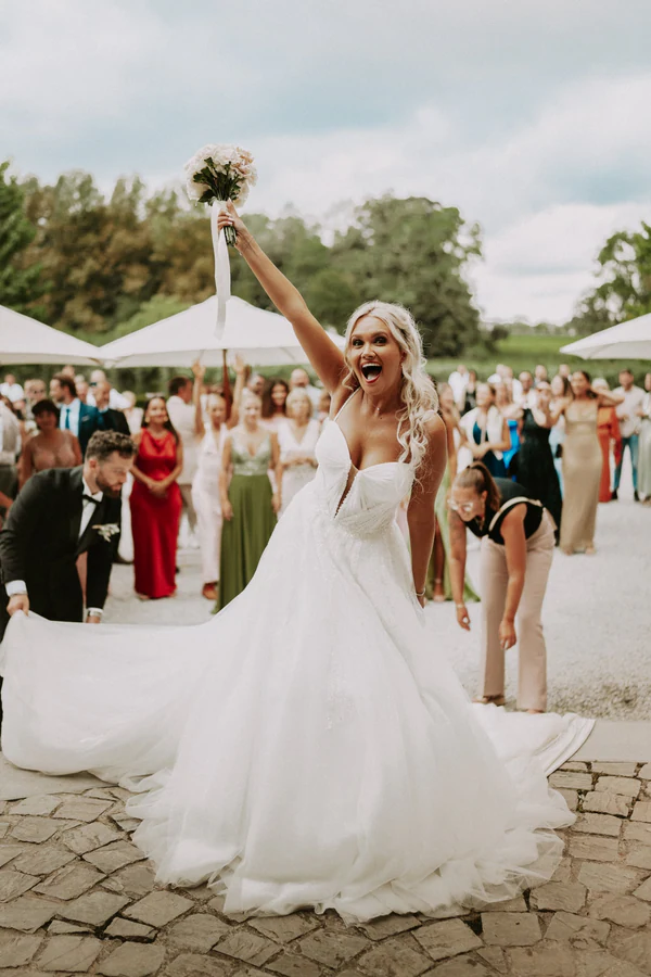 Maureen & Quentin au Château Bayard, reportage de mariage par Gautier Collet