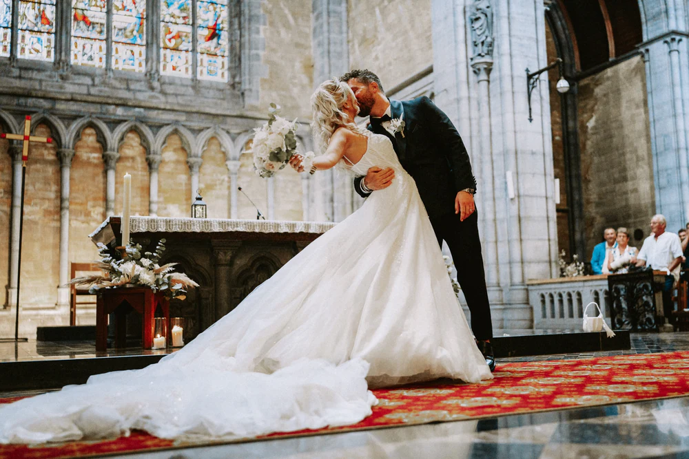 Maureen & Quentin au Château Bayard, moment de mariage par Gautier Collet