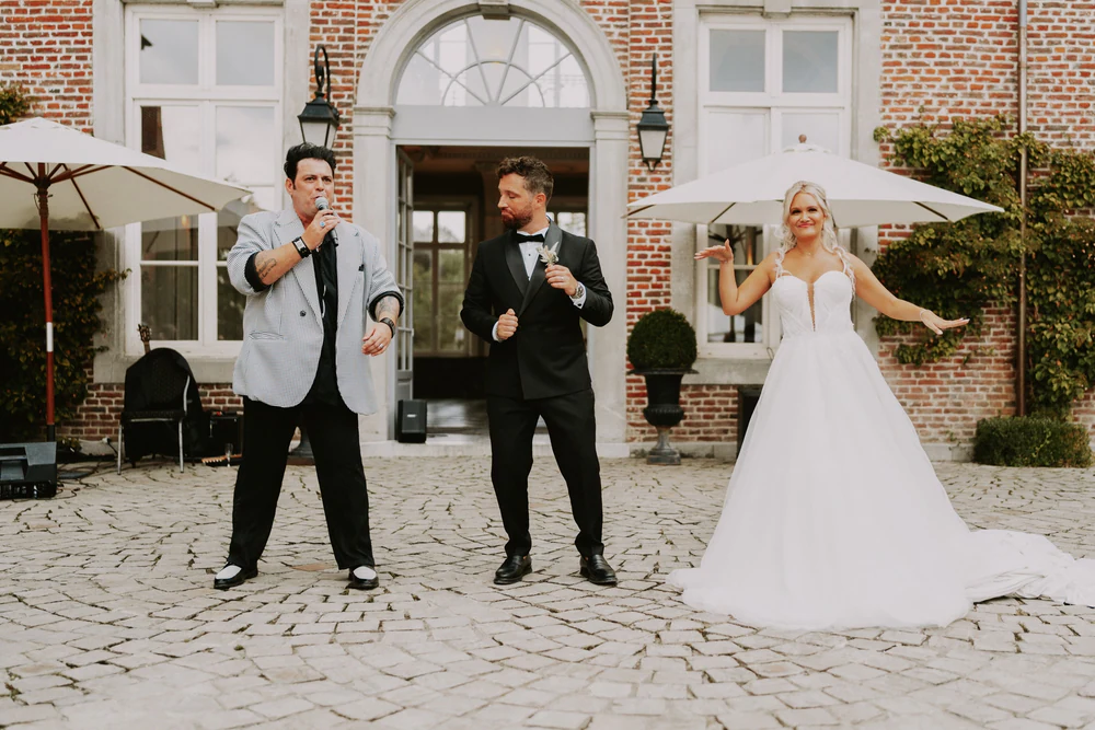 Maureen & Quentin au Château Bayard, moment de mariage par Gautier Collet