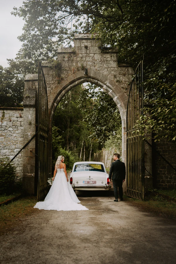 Maureen & Quentin au Château Bayard, moment de mariage par Gautier Collet