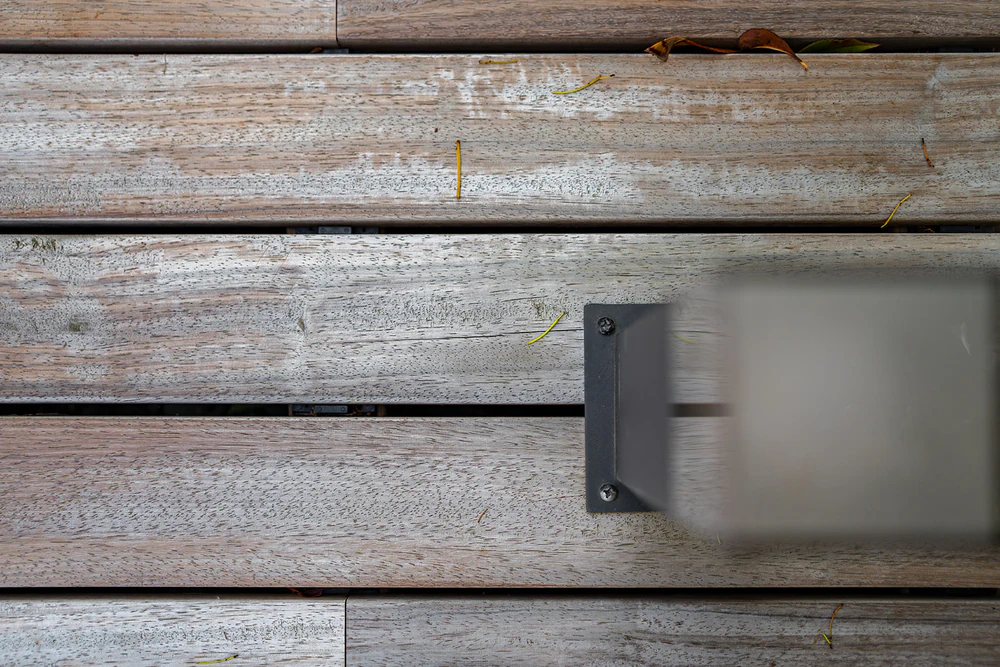 Terrasse pour piscine privée, photographe d'architecture par Gautier Collet
