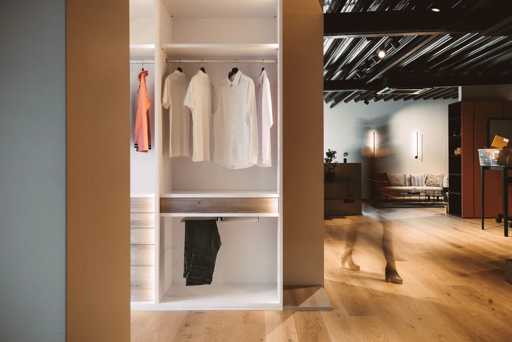 Showroom La Parqueterie, photo d'intérieur par Gautier Collet