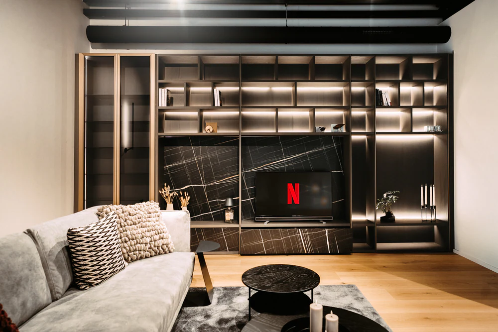 Showroom La Parqueterie, photo d'intérieur par Gautier Collet