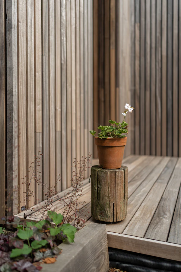 Un chalet dans la nature, photo d'intérieur par Gautier Collet
